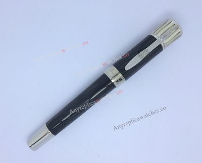 Mont Blanc New Black Resin Rollerball Pen